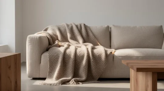 Salon lumineux et harmonieux mettant en valeur une decoration soignee pour seduire acheteurs et locataires