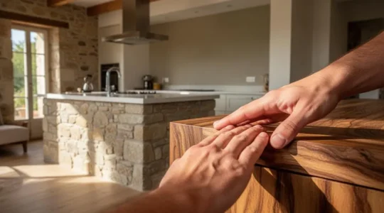 Interieur residentiel renove et lumineux illustrant les investissements strategiques avant la mise en vente d'un bien immobilier